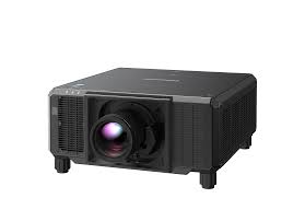 With its remarkable 4K resolution, the Panasonic Projector PT-RQ24K creates captivating visual experiences. Its brightness of 24,000 lumens guarantees clear, colorful images.